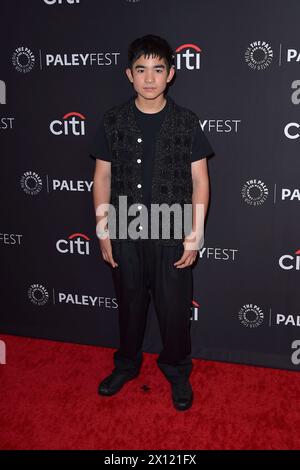 Gordon Cormier beim screening der Netflix-Serie 'Avatar : The Last Airbender / Avatar - Der Herr Der Elemente' auf dem 41. Paleyfest 2024 im Dolby Theatre. Los Angeles, 14.04.2024 Banque D'Images