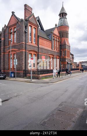 École primaire d'Anfield Road, Anfield, Liverpool Banque D'Images