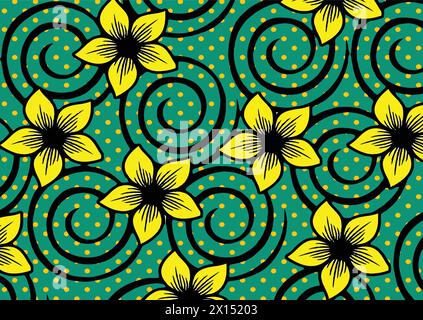 Motif floral transparent Illustration de Vecteur