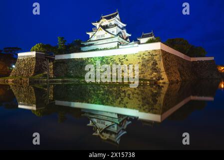 Château de Kishiwada, un château japonais situé dans la ville de Kishiwada, Osaka, Japon. Banque D'Images