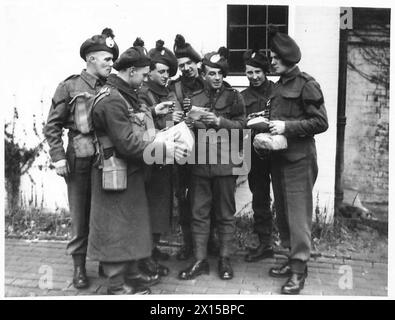 FUSIL IRLANDAIS DE LONDRES - entraînement dans le Sussex - hiver 1939/40 Armée britannique Banque D'Images