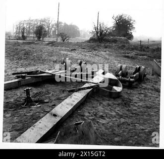 AFFECTATION SPÉCIALE POUR LA 79E DIVISION BLINDÉE - Rollers , armée britannique Banque D'Images