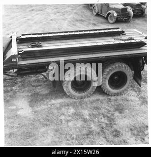 TRANSPORTEURS DE CHARS ET VÉHICULES - transporteur de 20 tonnes 'White'. W.D. No.L.4166291 , Armée britannique Banque D'Images