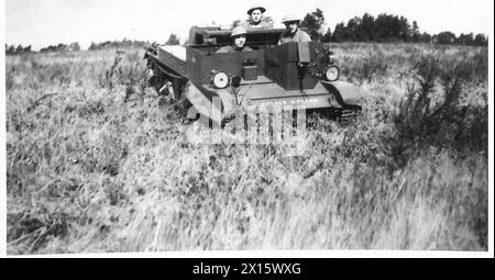 FUSIL IRLANDAIS DE LONDRES - entraînement dans le Sussex - hiver 1939/40 Armée britannique Banque D'Images