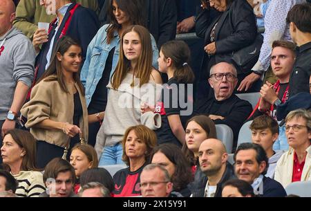 Leverkusen, Allemagne. 13 avril 2024. Reiner Calmund dans le match BAYER 04 LEVERKUSEN - SV WERDER BRÊME 5-0 le 14 avril 2024 à Leverkusen, Allemagne. Saison 2023/2024, 1.Bundesliga, Journée 29, 29.Spieltag crédit : Peter Schatz/Alamy Live News Banque D'Images