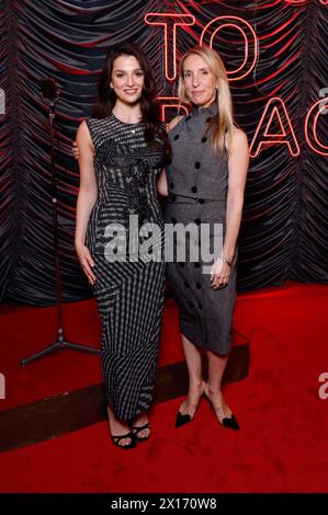 Marisa Abela und Sam Taylor-Johnson beim exclusivité projection des Kinofilms 'Back to Black' in der Astor Filmlounge, 04.04.2024 Banque D'Images