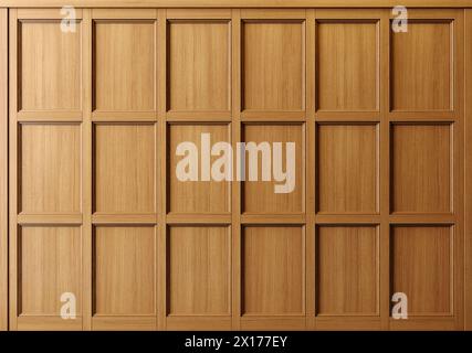 Fond en bois d'armoire de panneau de bois Banque D'Images