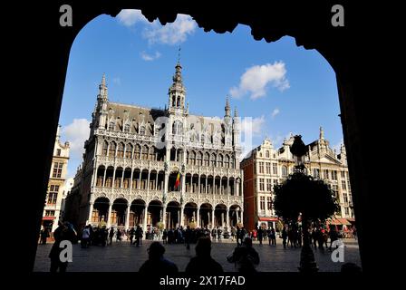 Grande place de Bruxelles, Belgique Banque D'Images