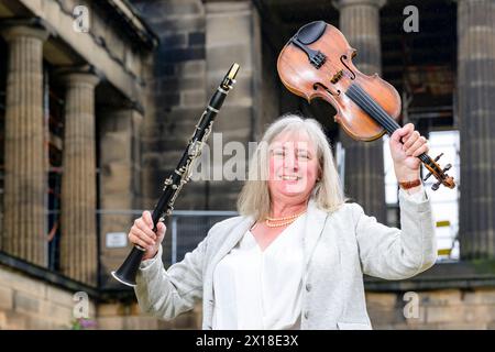 Amanda Forsyth, National Centre for Music, Édimbourg Banque D'Images