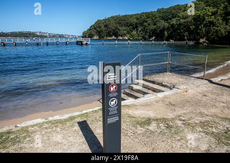 Sydney, Australie, réserve de Clifton Gardens et Chowder Bay dans le parc national du port de Sydney, Nouvelle-Galles du Sud, Australie Banque D'Images