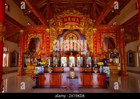 Le temple de Chua Binh Nhon à Mui ne au Vietnam Banque D'Images