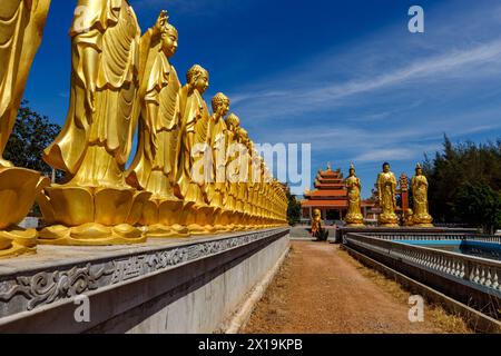 Le temple de Chua Binh Nhon à Mui ne au Vietnam Banque D'Images