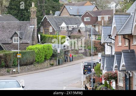 Woodhouse eaves dans leicestershire Banque D'Images