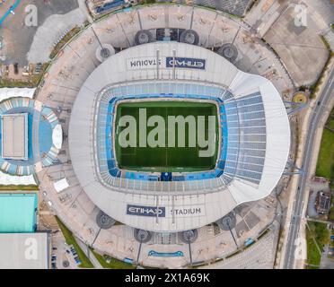 Stade Etihad. Manchester City Football Club. Banque D'Images