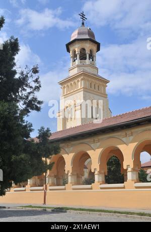 Cathédrale du couronnement, Alba Iulia, Roumanie Banque D'Images