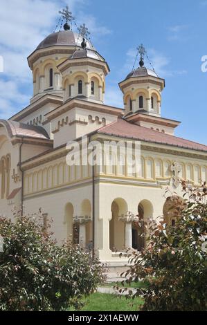 Cathédrale du couronnement, Alba Iulia, Roumanie Banque D'Images