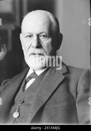 Image Sigmund Freud (1856-1939), portrait Sigmund Freud., 1926 - 19260101 PD1913 - Rechteinfo : droits gérés (RM) Banque D'Images