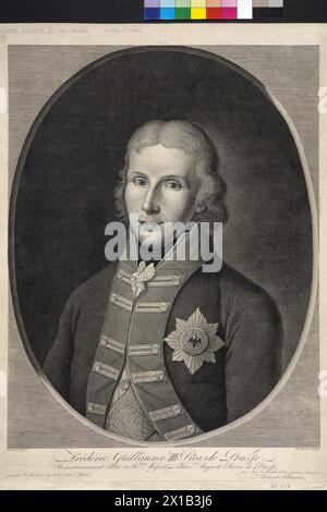 Frédéric-Guillaume III, roi de Prusse, gravure de Bennet Solomon d'après une peinture de Nikolaus Lauer, - 19300101 PD23928 - Rechteinfo : droits gérés (RM) Banque D'Images