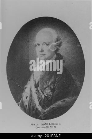 Fueger, Léopold II, Empereur Léopold (Pietro Leopoldo), Archiduc d'Autriche, Grand-Duc de Toscane (1747-1792) ] - 19300101 PD38582 - Rechteinfo : droits gérés (RM) Banque D'Images