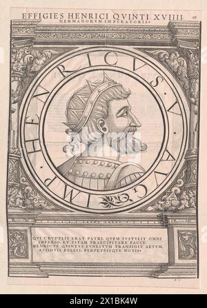 Henry V, empereur du Saint-Empire romain germanique, - 19830422 PD82788 - Rechteinfo : droits gérés (RM) Banque D'Images