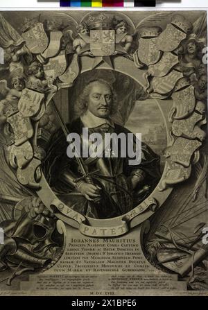 Johann Moritz, Prince de Nassau-Siegen, - 19300101 PD19366 - Rechteinfo : droits gérés (RM) Banque D'Images