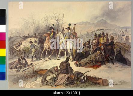 Bataille de Stockach 1799, deuxième guerre de coalition. 25.3,1799