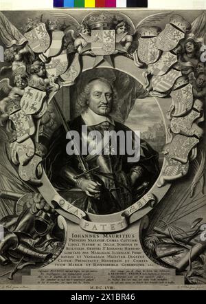 Johann Moritz, Prince de Nassau-Siegen, - 19300101 PD24193 - Rechteinfo : droits gérés (RM) Banque D'Images