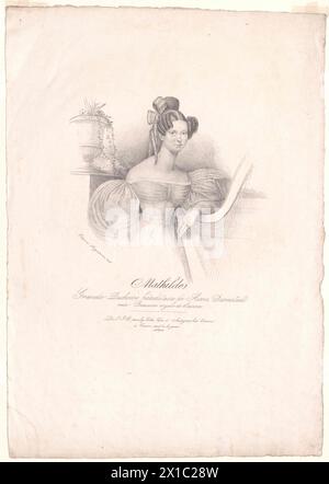 Mathilde, princesse de Bavière, grande-duchesse de Hesse et du Rhin, - 19830422 PD16941 - Rechteinfo : droits gérés (RM) Banque D'Images