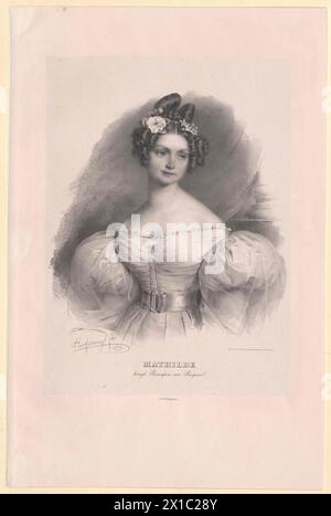 Mathilde, princesse de Bavière, grande-duchesse de Hesse et du Rhin, - 19830422 PD16948 - Rechteinfo : droits gérés (RM) Banque D'Images