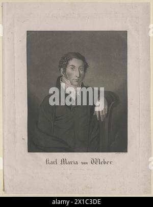Weber, Karl Maria von, - 19830422 PD26132 - Rechteinfo : droits gérés (RM) Banque D'Images