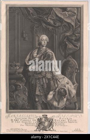 Maximilien III Joseph, électeur de Bavière, - 19830422 PD3124 - Rechteinfo : droits gérés (RM) Banque D'Images