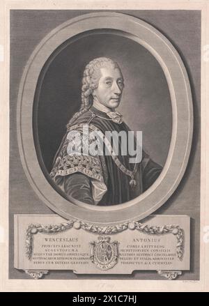 Kaunitz-Rietberg, Wenzel Anton prince von, - 19830422 PD54970 - Rechteinfo : droits gérés (RM) Banque D'Images