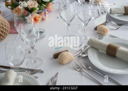 Mariage français Banque D'Images