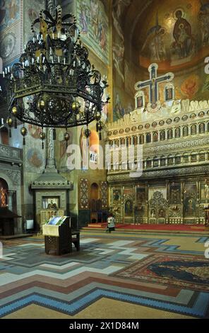 Dormition de la Theotokos Cathédrale, Cluj-Napoca Banque D'Images