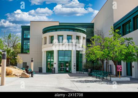 Corbett Canter Student Union Building sur le campus de l'Université d'État du Nouveau-Mexique à Las Cruces NM Banque D'Images