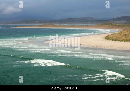 Narin ou Portnoo plage sur la Wild Atlantic Way à Donegal en Irlande Europe Banque D'Images