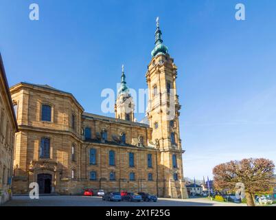 Basilique des quatorze Saints Helpers Basilika Vierzehnheiligen Bad Staffelstein Oberfranken, haute-Franconie Bayern, Bavière Allemagne Banque D'Images