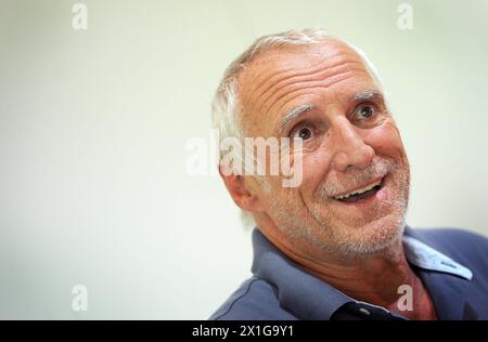 Autriche - Dietrich (Didi) Mateschitz, cofondateur et directeur du producteur de boissons énergisantes Red Bull, participe à la convention Sports Media Austria à Bad Gastein, Salzbourg, le 22 juillet 2010. - 20100722 PD0534 - Rechteinfo : droits gérés (RM) Banque D'Images