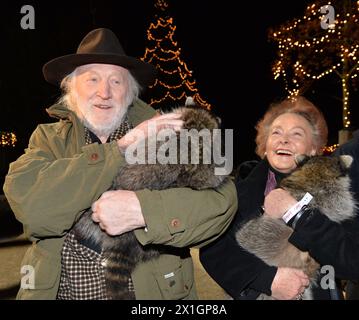 Le marché de Noël du domaine Aiderbichl à Henndorf, en Autriche, a ouvert ses portes le 14 novembre 2013. - 20131114 PD5453 - Rechteinfo : droits gérés (DG) Banque D'Images