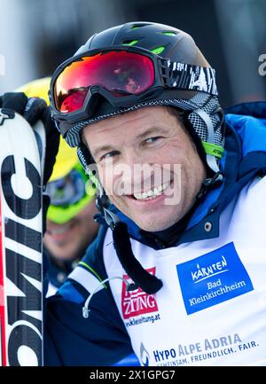 L'ancien skieur autrichien Franz Klammer a organisé une course de ski légendaire à Bad Kleinkirchheim pour célébrer son 60e anniversaire, le 2013/12/07. - 20131207 PD0934 - Rechteinfo : droits gérés (RM) Banque D'Images