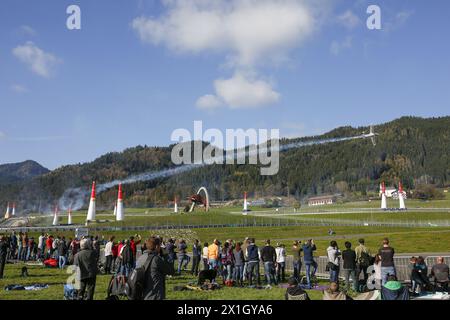 La qualification de la finale de la saison de la Red Bull Air Race a eu lieu à Spielberg, en Autriche, le 25 octobre 2014. - 20141025 PD1322 - Rechteinfo : droits gérés (RM) Banque D'Images