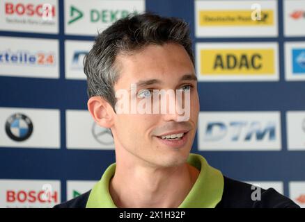 Vienne - Conférence de presse sur le Championnat allemand des voitures de tourisme (DTM) le 29 juillet 2015. Le DTM se tiendra du 31 juillet au 2 août au Red Bull Ring de Spielberg. PHOTO : Christopher Zoechling - 20150729 PD1699 - Rechteinfo : droits gérés (RM) Banque D'Images