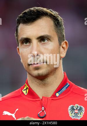 Équipe nationale de football d'Autriche lors du match amical international entre l'Autriche et Malte au Woerthersee Stadion de Klagenfurt, Autriche, le 31 mai 2016. PHOTO : Markus Suttner - 20160531 PD5247 - Rechteinfo : droits gérés (RM) Banque D'Images