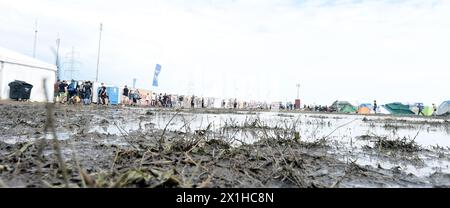 Festival Nova Rock 2018 à Nickelsdorf, Autriche, 15 juin 2018. L'événement se déroule du 14 au 17 juin 2018. IMAGE : vue d'ensemble - 20180615 PD4827 - Rechteinfo : droits gérés (RM) Banque D'Images