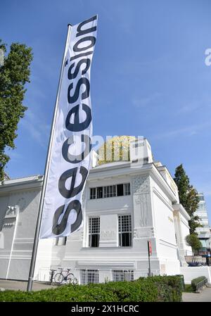 La sécession de Vienne brille dans une nouvelle splendeur - le bâtiment de la sécession à Vienne, construit en 1897 par Joseph Maria Olbrich pour les expositions du groupe sécessionniste, rénové et modernisé, photo prise le 5 septembre 2018. - 20180905 PD2092 - Rechteinfo : droits gérés (RM) Banque D'Images