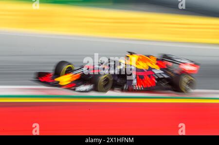 Le pilote néerlandais Max Verstappen de Red Bull Racing pilote sa voiture lors du Grand Prix autrichien de formule 1 à Spielberg le 30 juin 2019. - 20190630 PD4371 - Rechteinfo : droits gérés (RM) Banque D'Images