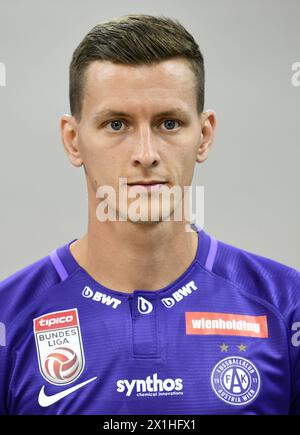 ABD0106 20190716 - Stephan Zwierschitz - lors du tournage par équipe et portrait du Bundesliga Club autrichien KK Austria Wien à Vienne, Autriche, le 16 juillet 2019. - 20190716 PD3979 - Rechteinfo : droits gérés (RM) Banque D'Images