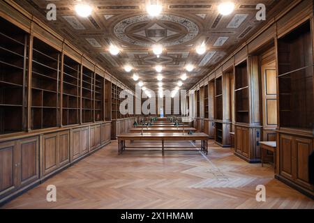 Feature - Académie des Beaux-Arts de Vienne (Akademie der bildenden Künste Wien) est une école d'art publique d'enseignement supérieur à Vienne, en Autriche. Photo le 14 juin 2021. Bibliothèque - 20210614 PD13484 - Rechteinfo : droits gérés (RM) Banque D'Images