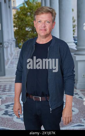 Photocall lors de la première de « Der Vorname » au Palais Coburg de Vienne, Autriche, le 7 octobre 2018. IMAGE : acteur allemand Justus von DOHNANYI - 20181007 PD11349 - Rechteinfo : droits gérés (RM) Banque D'Images