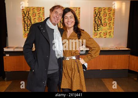 Viennale 2020 - Festival international du film de Vienne - première du film 'Epicentro' au Gartenbau Kino à Vienne, Autriche, le 25 octobre 2020. PHOTO : Hubert SAUPER, Eva SANGIORGI - 20201025 PD15583 - Rechteinfo : droits gérés (RM) Banque D'Images